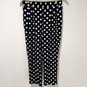 Stretchy lightweight polka dot pant